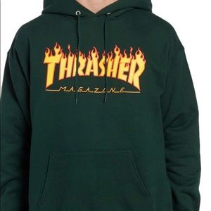green thrasher hoodie